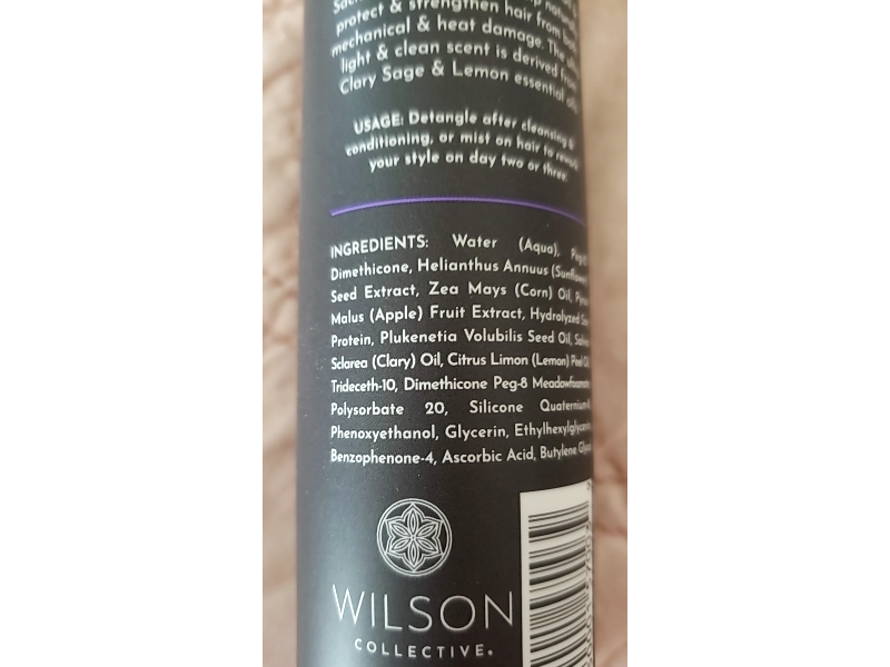Wilson Collective Spray Detangler & Style Refresher, Don't Stress It, 5 fl oz/150 mL