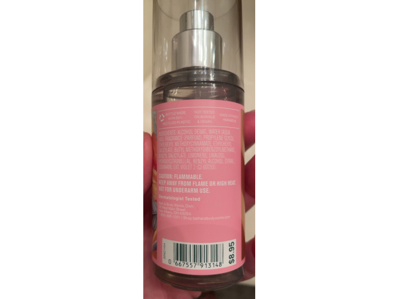 Bath & Body Works Bahamas Fine Fragrance Mist, Passionfruit & Banana Flower, 2.5 fl oz/75 mL
