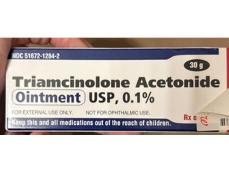 Triamcinolone Acetonide Ointment 0.1%, 30 g, Taro (Rx)