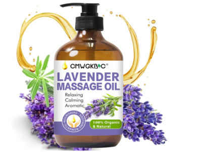 CMWGKBC Massage Oil, Lavender, 200 mL