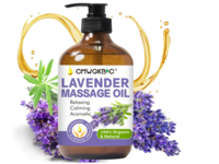CMWGKBC Massage Oil, Lavender, 200 mL - Image 2