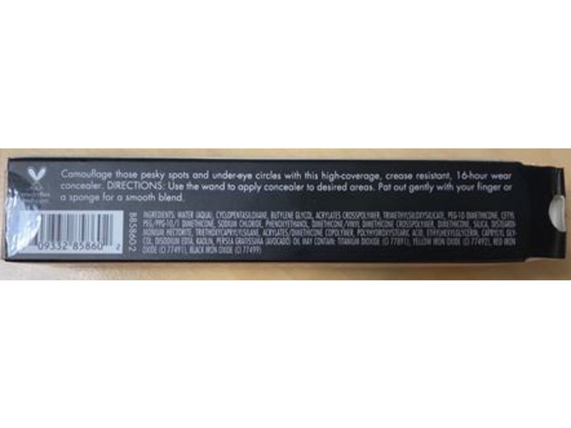 e.l.f 16Hr Camo Concealer, Light Ivory, 0.2 fl oz/6 mL