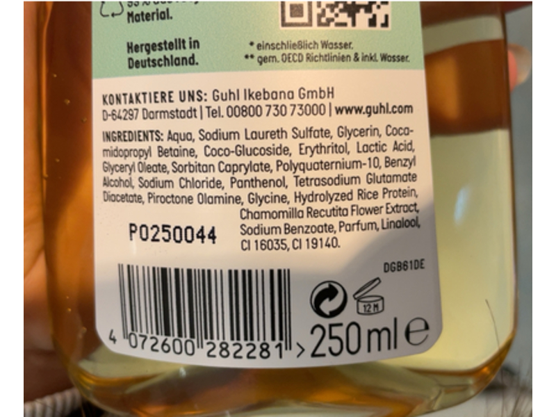 Guhl Blonde Fascination Shampoo, 250 mL