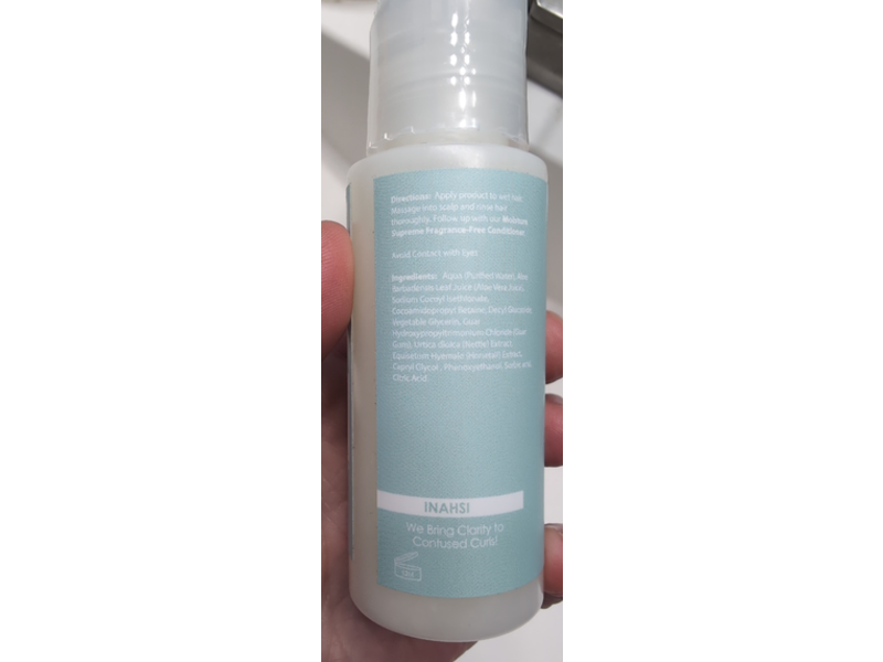 Inahsi Naturals Moisture Supreme Gentle Cleansing Shampoo, 2 oz/57 g