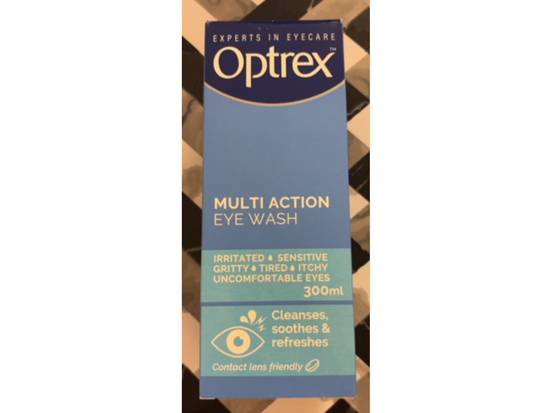 Optrex Multi Action Eye Wash, 300 mL