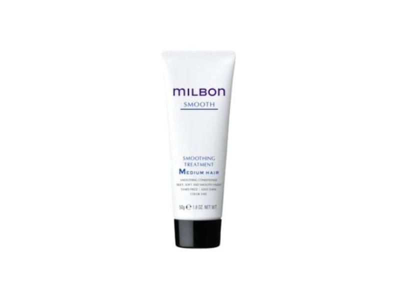 Milbon Smooth Medium Hair Smoothing Treatment, 1.8 oz/50 g