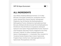 Cureskin Aqua Sunscreen, SPF 50, 50 g - thumbnail 2
