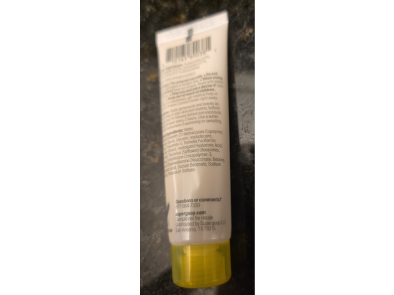 Supergoop! Dewscreen Daily Hydrator + Primer, SPF 50 PA++++, 0.34 fl oz/10 mL