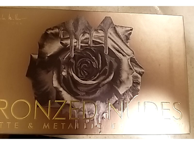 Nicole Miller New York Bronzed Nudes Matte Metallic Eyeshadow, 0.05 oz/1.5 g