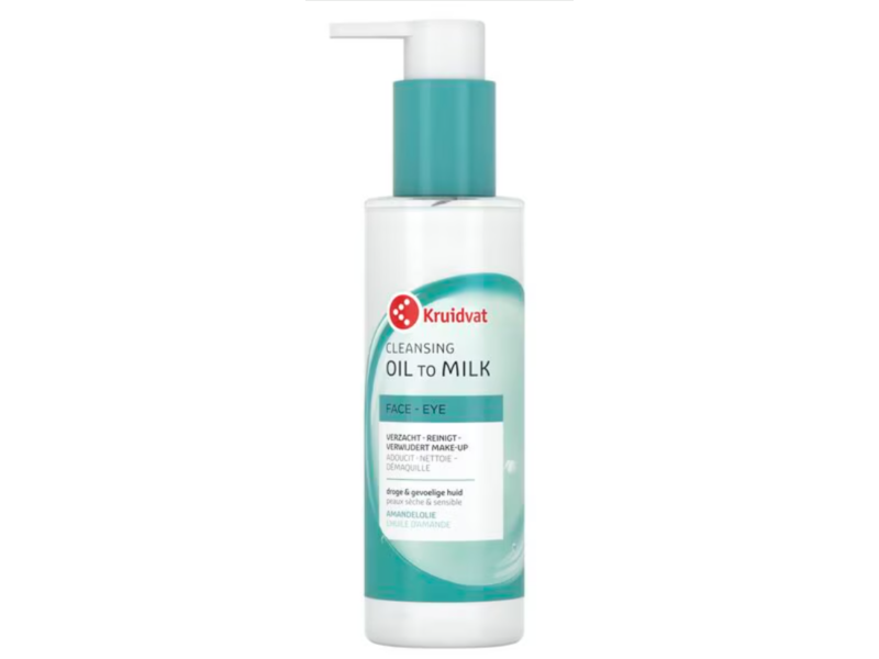Kruidvat Cleansing Oil To Milk, 150 mL