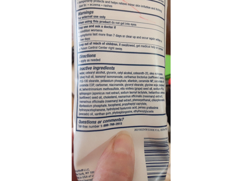 Cerave Eczema Relief Creamy Oil, Light Weight, 8 fl oz/236 mL