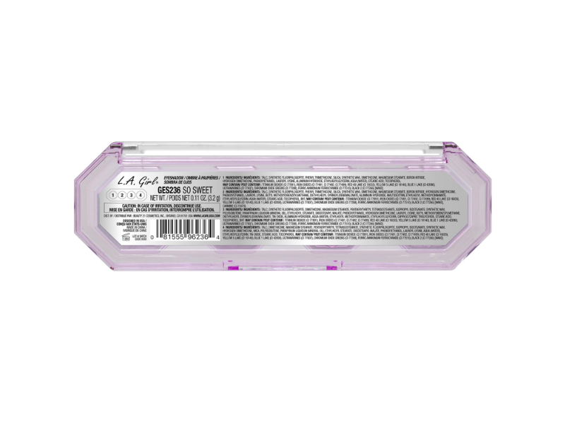 L.A. Girl 4Play Eyeshadow Palette, So Sweet, 0.11 oz/3.2 g