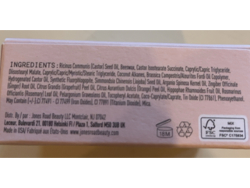 Jones Road Miracle Balm, Happy Hour, 1.75 oz/50 g