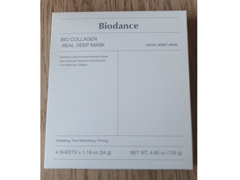 Biodance Bio Collagen-Real Deep Facial Mask, 1.19 oz/34 g, Pack Of 4
