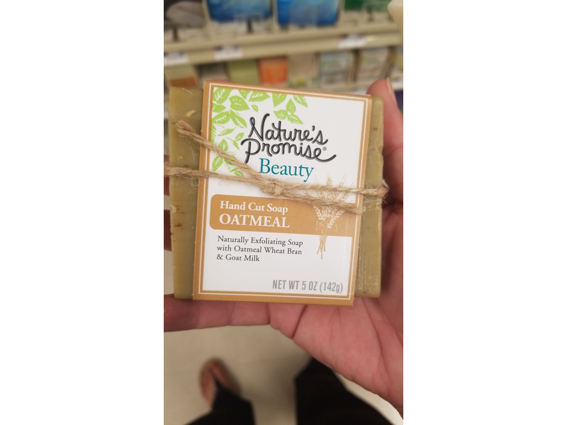 Nature's Promise Beauty Hand Cut Soap, Oatmeal, 5 oz/142 g