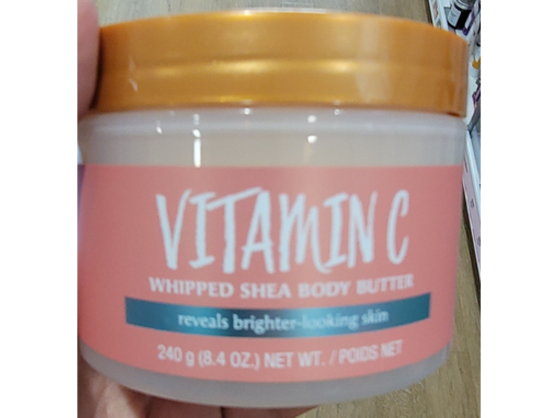 Tree Hut Vitamin C Whipped Shea Body Butter, Reveals Brighter Looking Skin, 8.4 oz/240 g