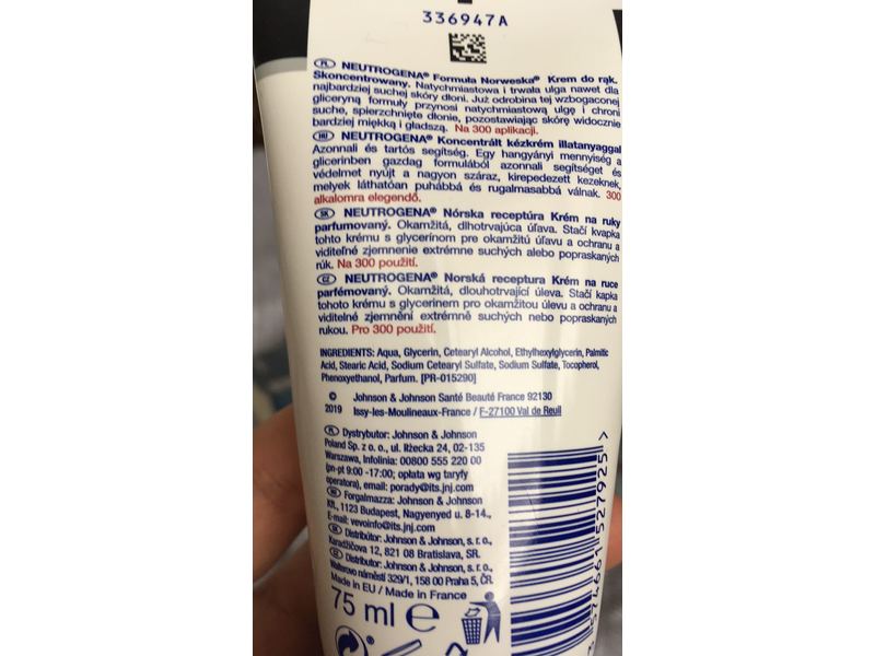 Neutrogena Hand Cream, 75 mL