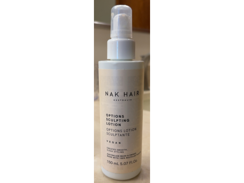 Nak Hair Options Sculpting Lotion, 5.07 fl oz/150 mL