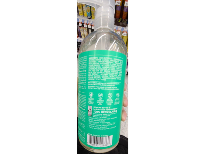 Renpure Refreshing Shampoo, Tea Tree & Lemon Sage, 24 fl oz/710 mL