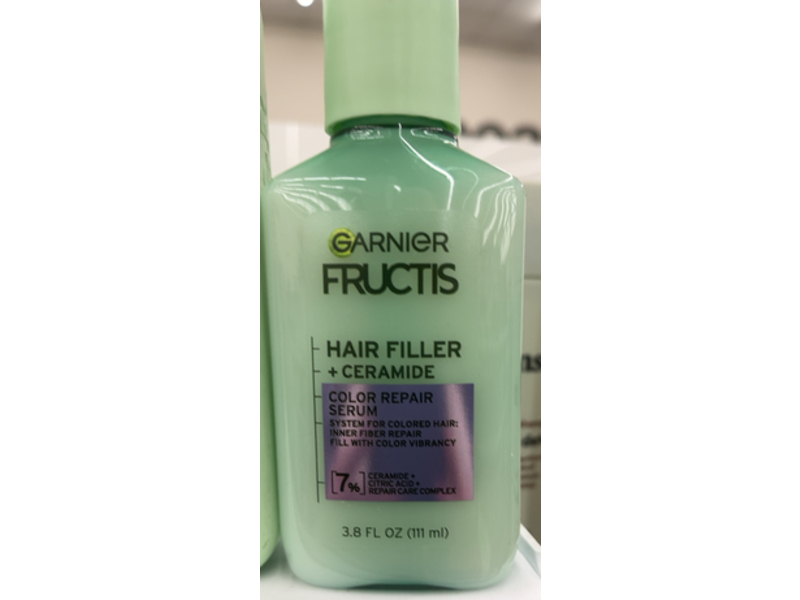 Garnier Fructis Color Repair Serum, Hair Filler + Ceramide, 3.8 fl oz/111 mL