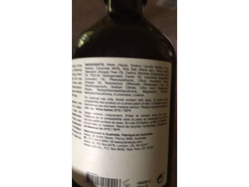 Aesop Resurrection Aromatique Hand Wash, 17.99 oz/500 mL
