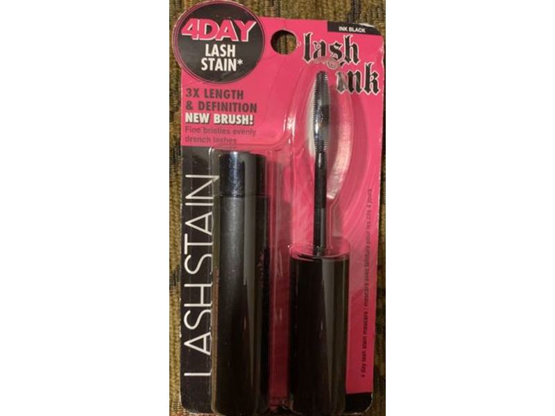 Hard Candy Lash Ink Lash Stain Mascara, Ink Black, 0.38 oz/10.8 g