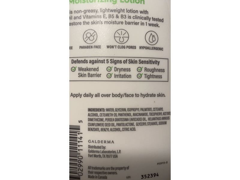 Cetaphil Moisturizer Lotion, 20 fl oz/591 mL