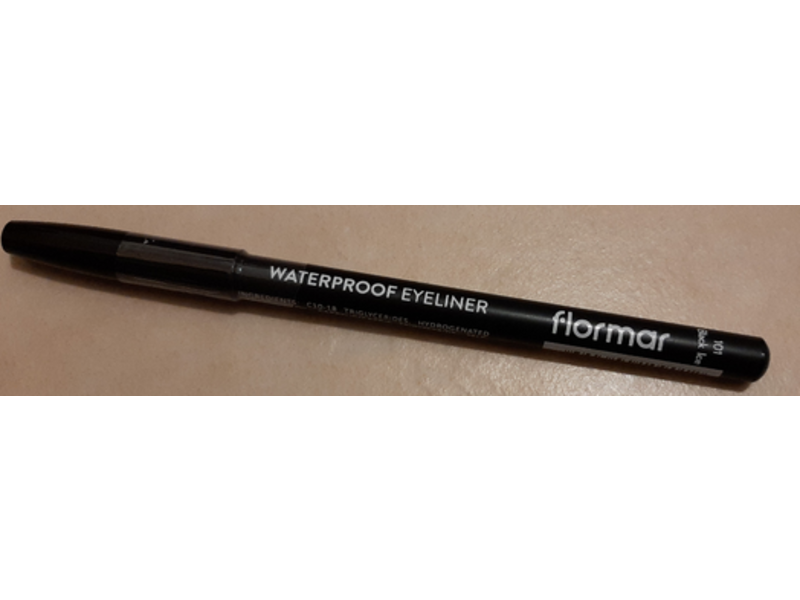 Flormar Waterproof Eye Liner, 101 Black Ice, 1.14 g