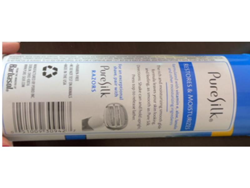 Pure Silk Spa Therapy Women's Shave Cream, Dry Skin, 9.5 oz