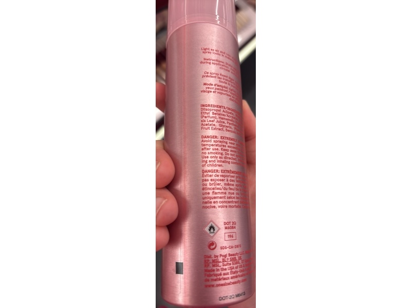 One/Size On 'Til Dawn Mattifying Setting Spray, 3.4 fl oz/143 mL