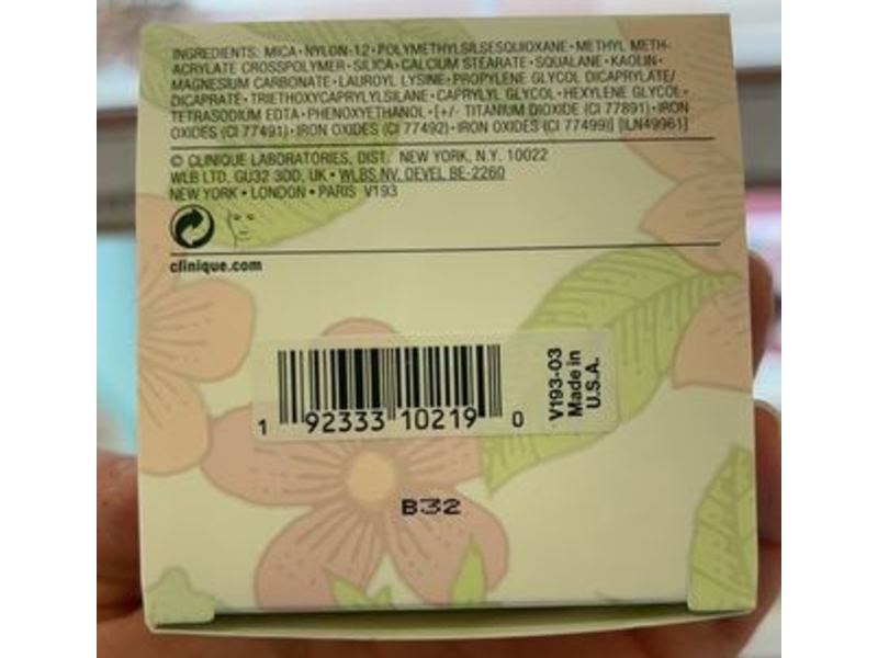 Clinique Blended Face Powder, Transparency 3, 0.88 oz/25 g