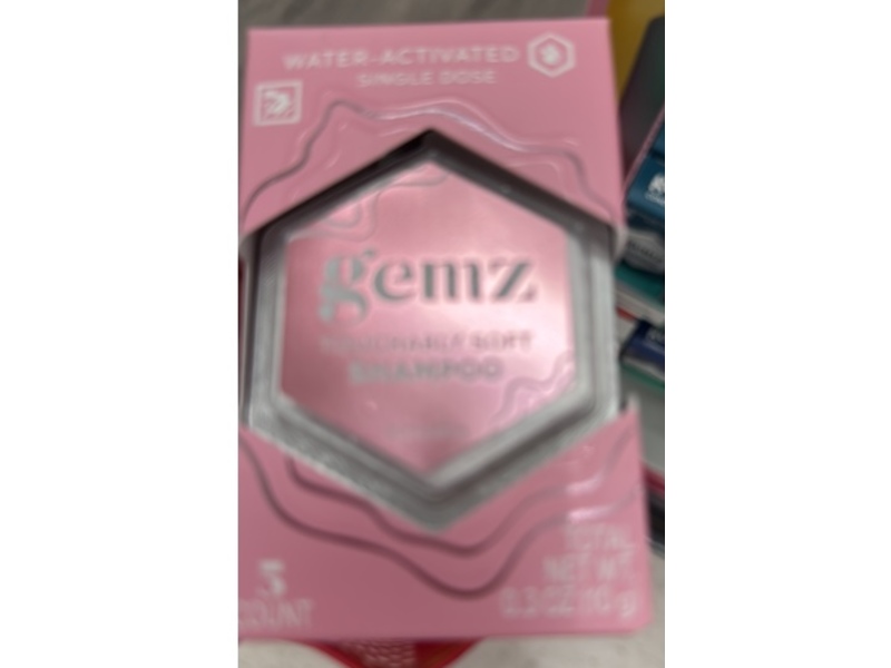 Gemz Smoothing Shampoo, Touchably Soft, 0.3 fl oz, Count 5