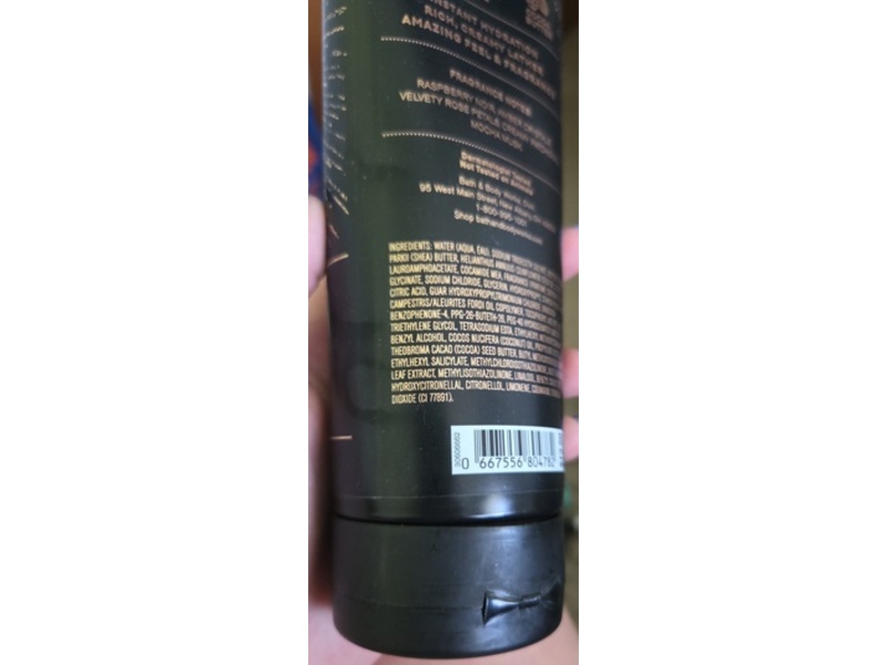 Bath & Body Works Into The Night Moisturizing Body Wash, Shea Butter + Cocoa Butter, 10 fl oz/296 mL, Pack Of 3