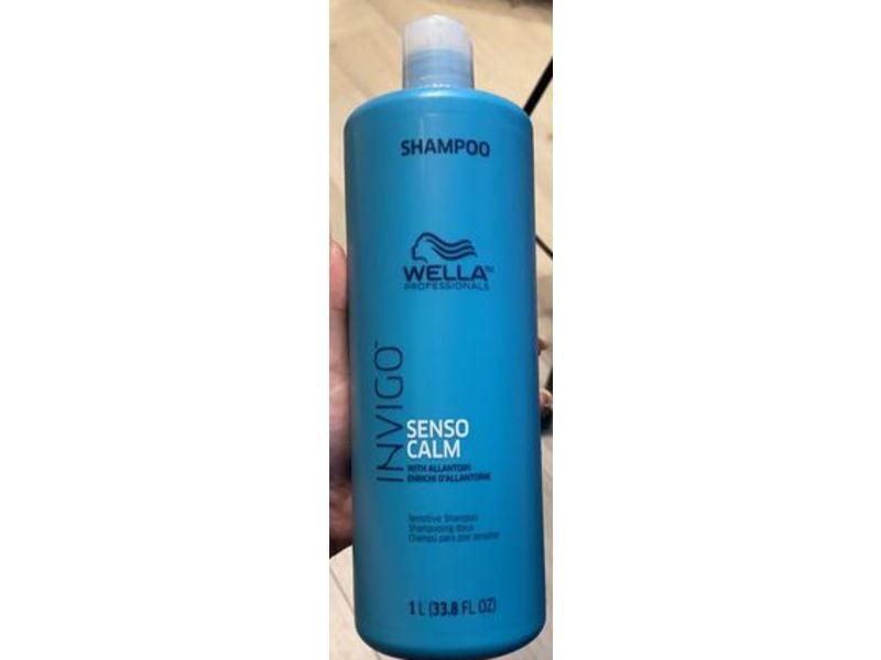 Wella Invigo Senso Calm Sensitive Shampoo, Allantoin, 33.8 fl oz/1 L