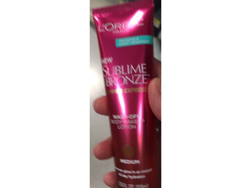 L'Oreal Paris Skin Care Bronze Instant Tan Lotion, 3.4 fl oz/105 mL