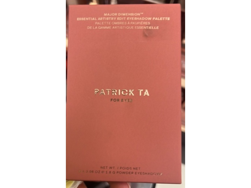 Patrick Ta Major Dimension Essential Artistry Edit Eyeshadow Palette, Light, 0.06 oz/1.8 g