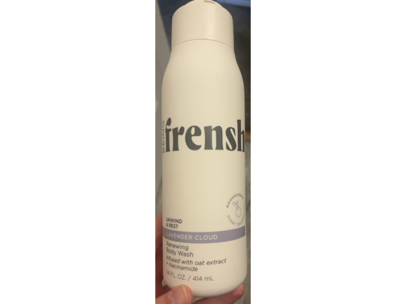 Being Frenshe Unwind & Rest Renewing Body Wash, Lavender Cloud, 14 fl oz/414 mL