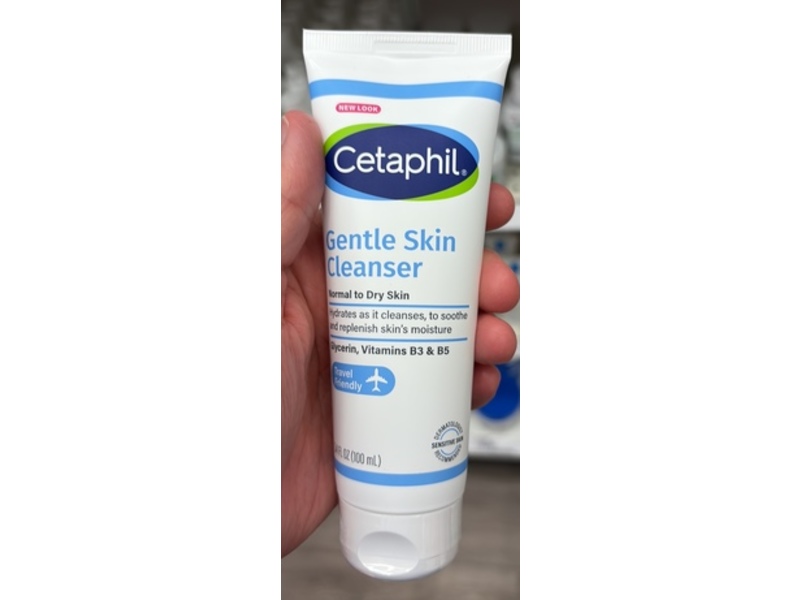 Cetaphil Gentle Skin Cleanser, 3.4 fl oz/100 mL