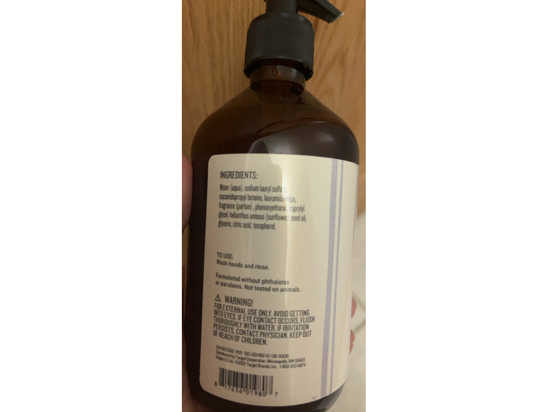 Hearth & Hand Hand Soap, Salt, 12 fl oz/355 mL