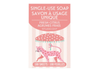 Studio Oh! Single-Use Soap, Fresh Citrus, Leopard On Parade, 100 Count - thumbnail 1