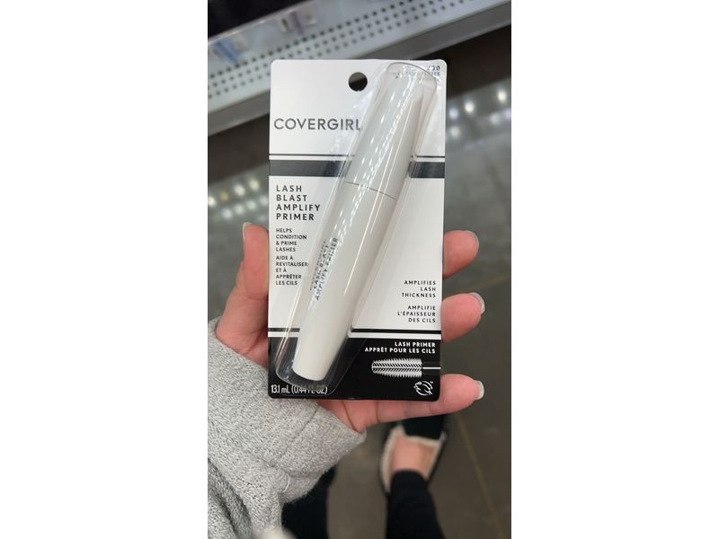 CoverGirl Lash Blast Amplify Eyelash Primer, 780 Neutral White, 0.44 fl oz/13.1mL