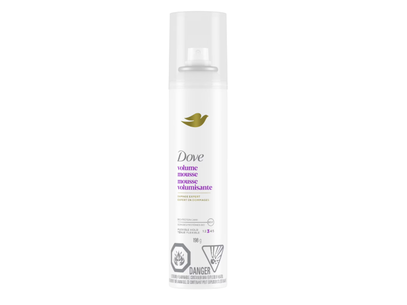 Dove Volume Mousse, Flexible Hold, 198 g