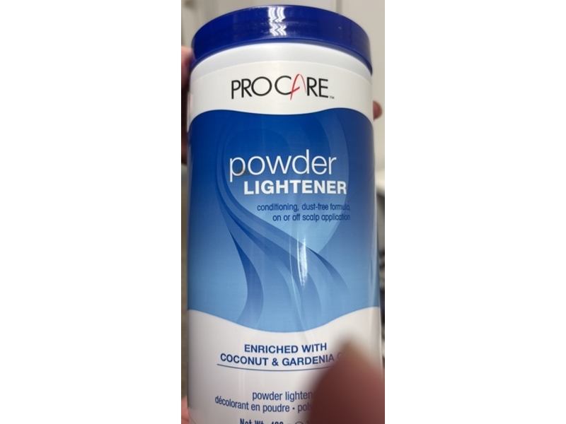 Procare Powder Lightener, Coconut & Gardenia Oil, 14.9 fl oz/422 g