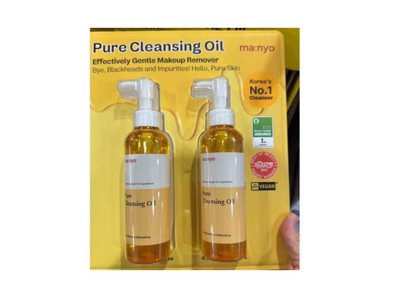 Ma:nyo Pure Cleansing Oil, 6.76 fl oz/200 mL, Pack Of 2