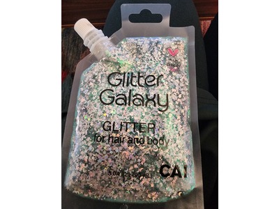 Cai Beauty Nyc Hair & Bosy Glitter Galaxy, Silver, 3.04 fl oz/90 mL
