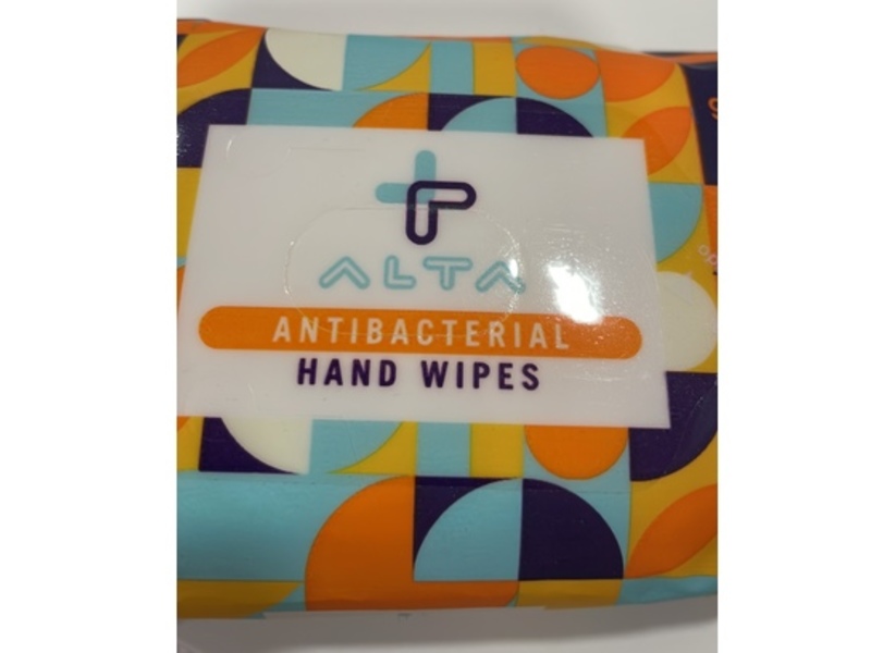 Alta+ Antibacterial Hand Wipes, 90 Count, Pack of 3
