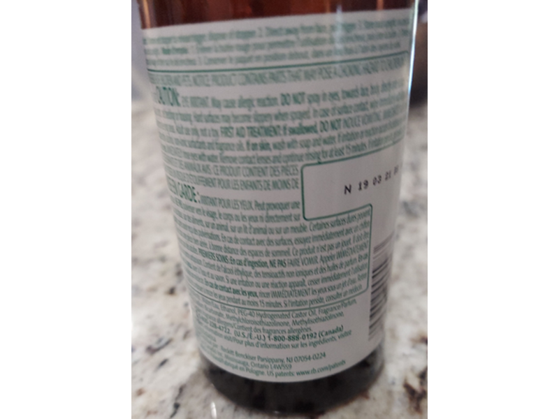 Air Wick Botanica Room Spray, Fresh Pineapple & Tunisian Rosemary, 8 fl oz/236 mL, Pack Of 4