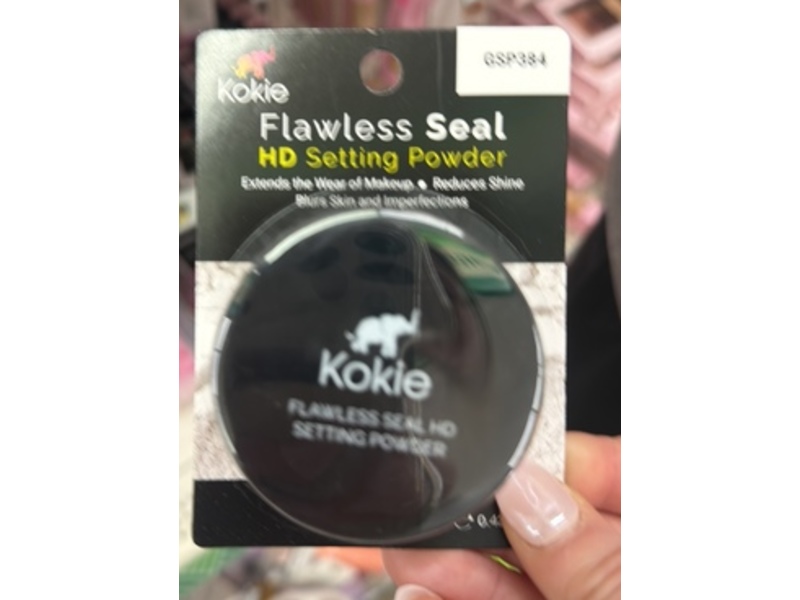 Kokie Flawless Seal Hd Setting Powder, 0.42 oz/12 g