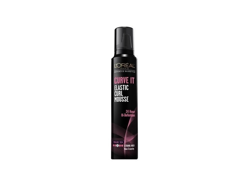 L'Oreal Paris Advanced Hairstyle Elastic Curl Mousse, Curve It, 8.3 oz/235 g, Pack Of 3