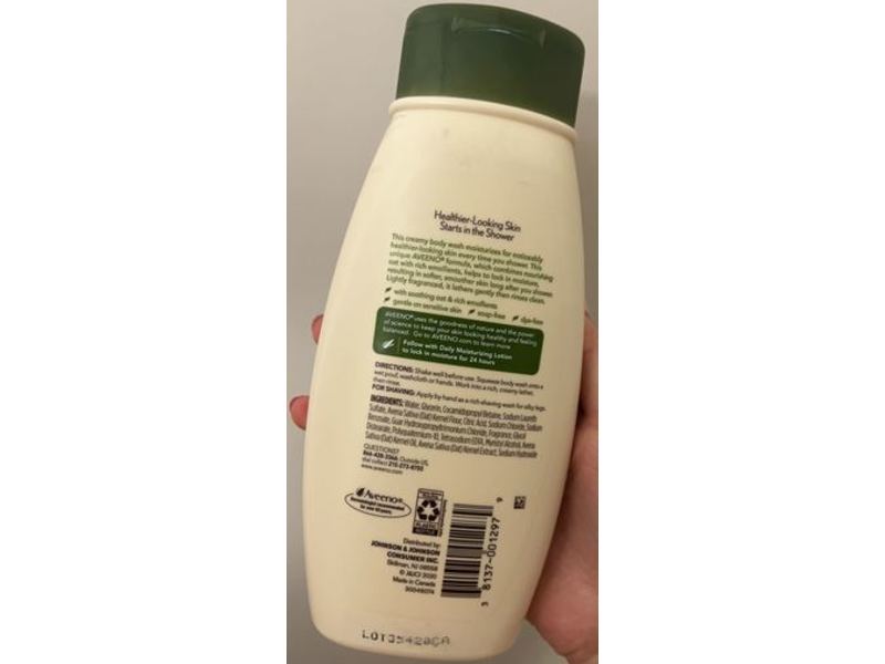 Aveeno Daily Moisturizing Body Wash, 18 fl oz/532 mL